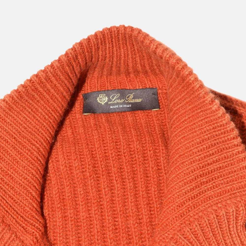 Orange Cashmere Cardigan (EU 52)