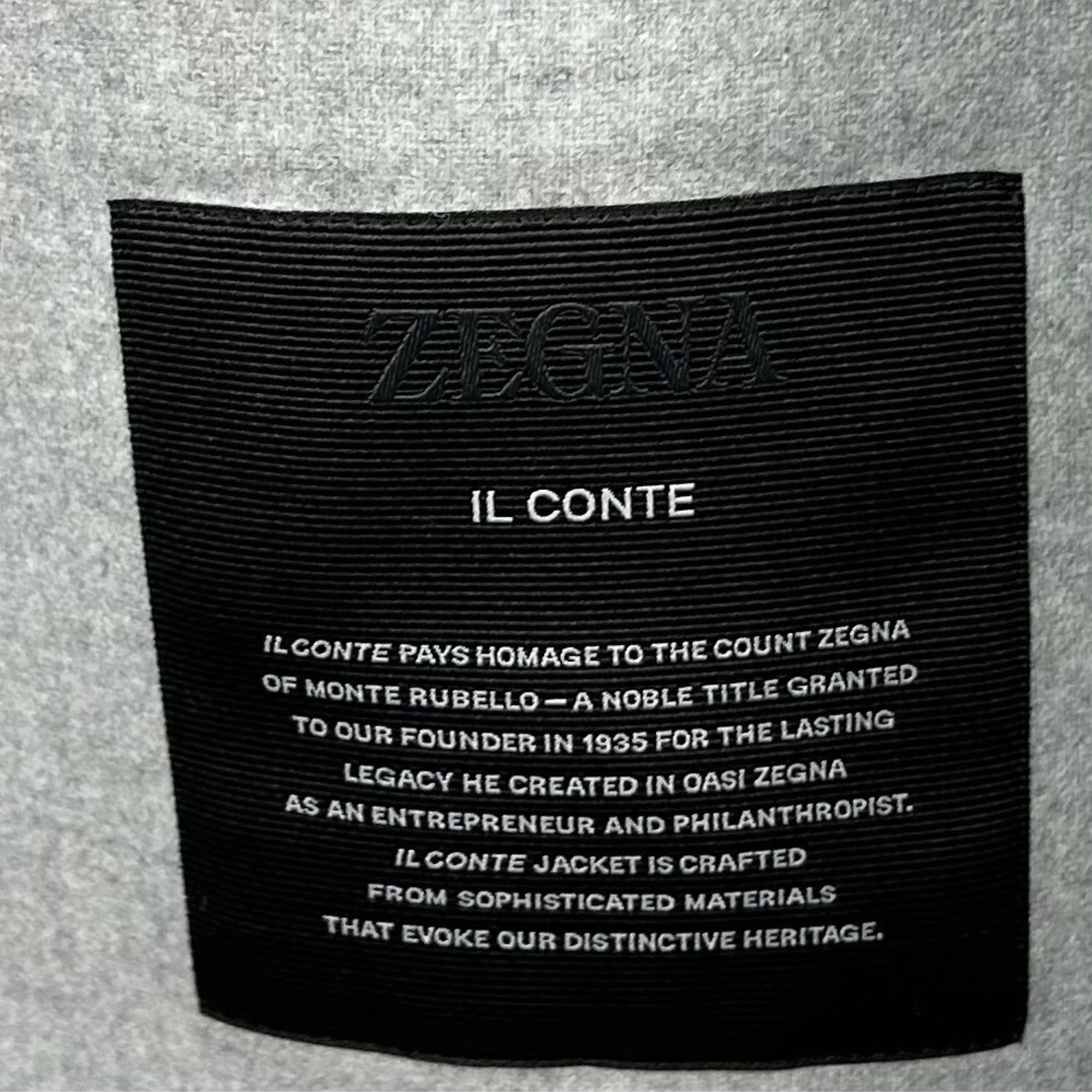 Gray Melange Jacket made of Cashmere (EU 52)