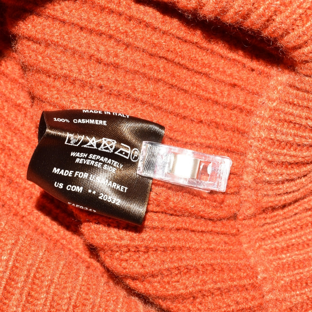 Orange Cashmere Cardigan (EU 52)