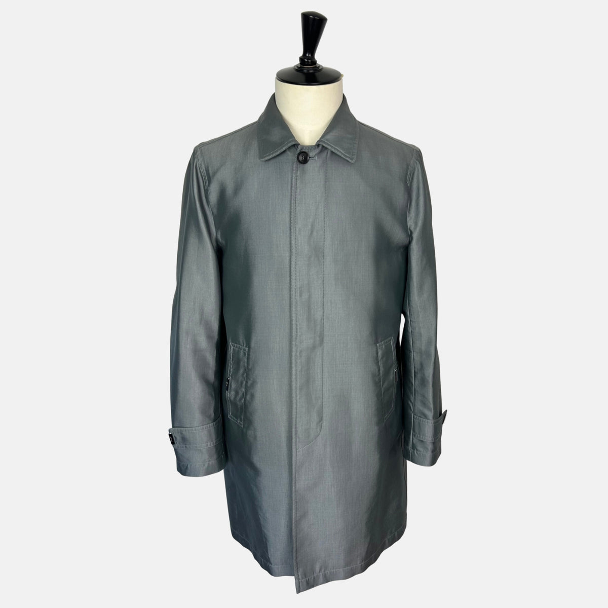 Brioni Coat Silver Grey (L)