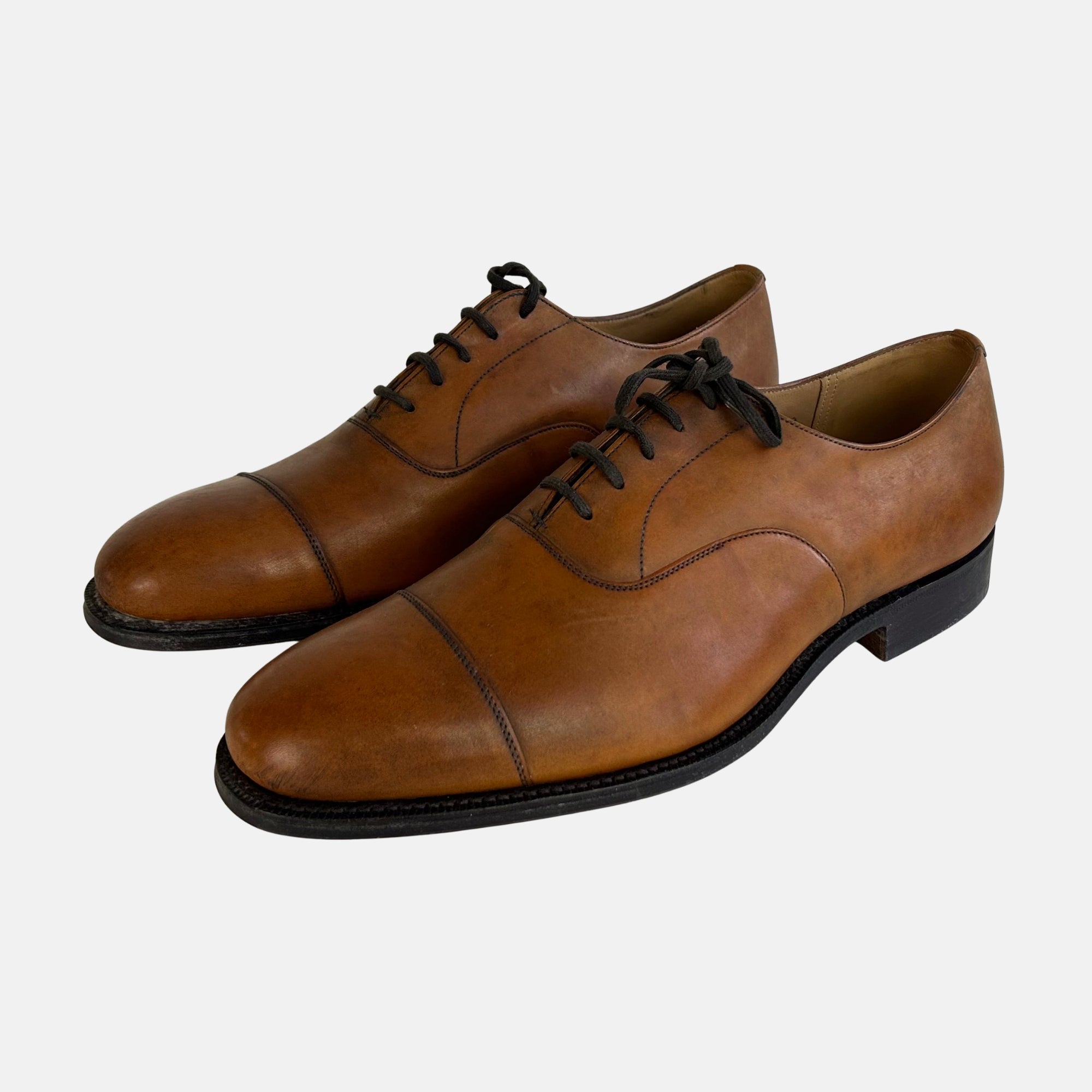 Cognac Shoes made of Leather (EU 43.5)