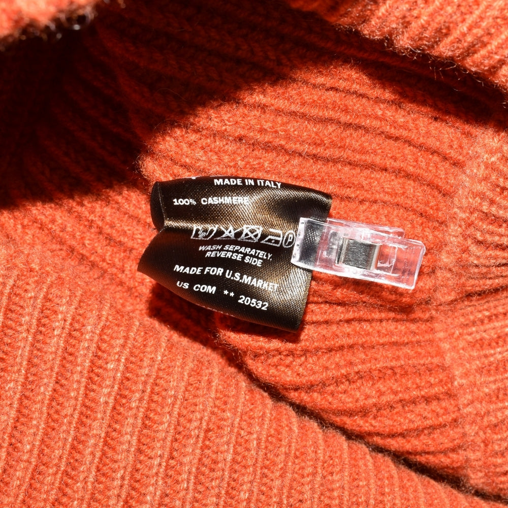 Orange Cashmere Cardigan (EU 52)