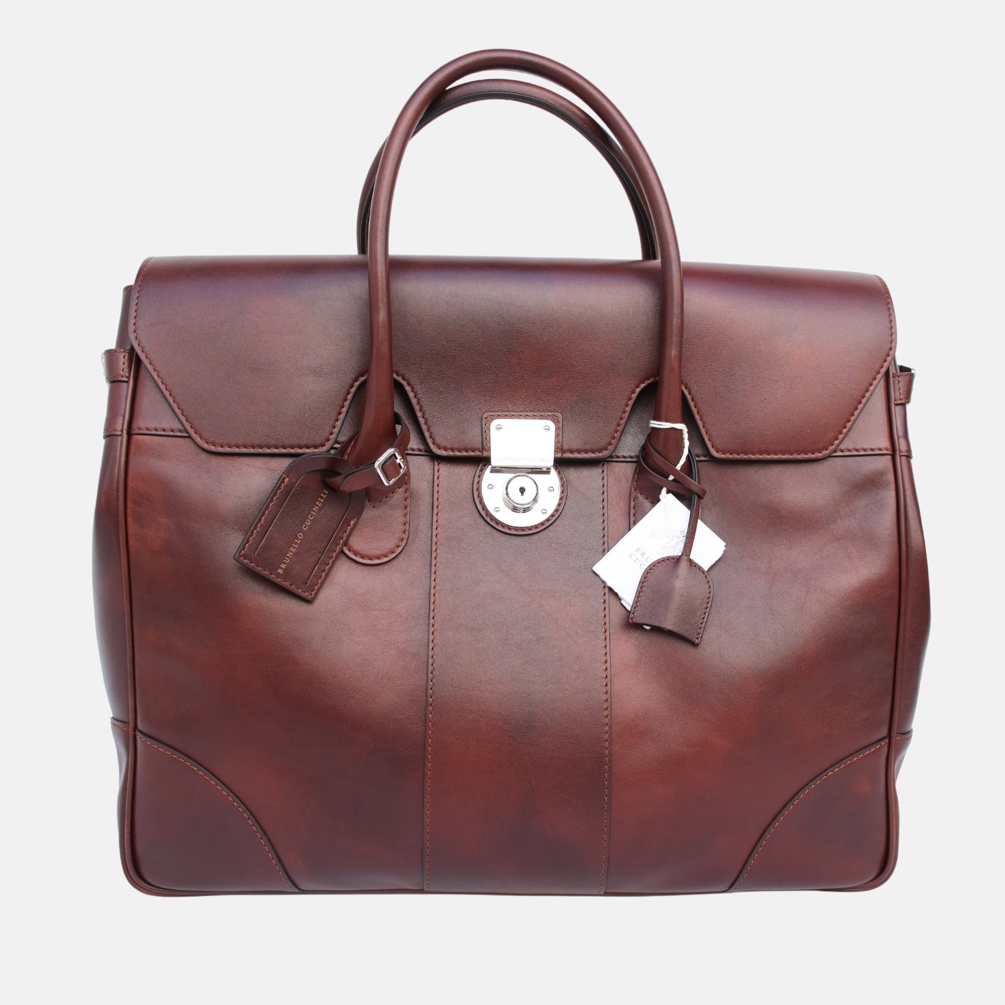 Bordeaux Briefcase made of Leather (OS)