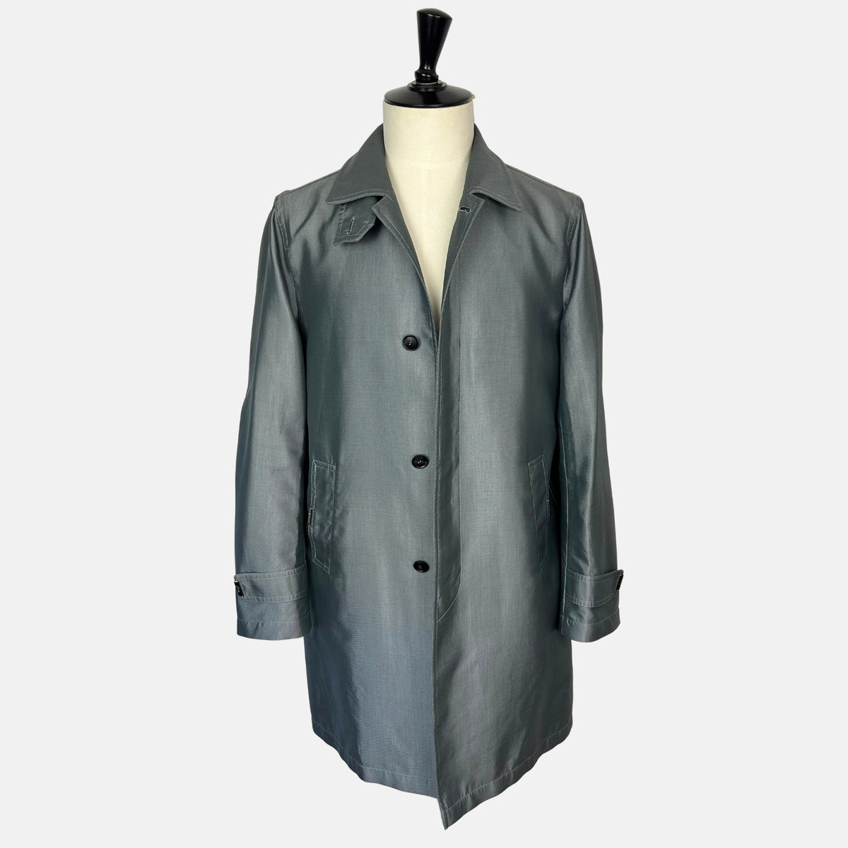 Brioni Coat Silver Grey (L)