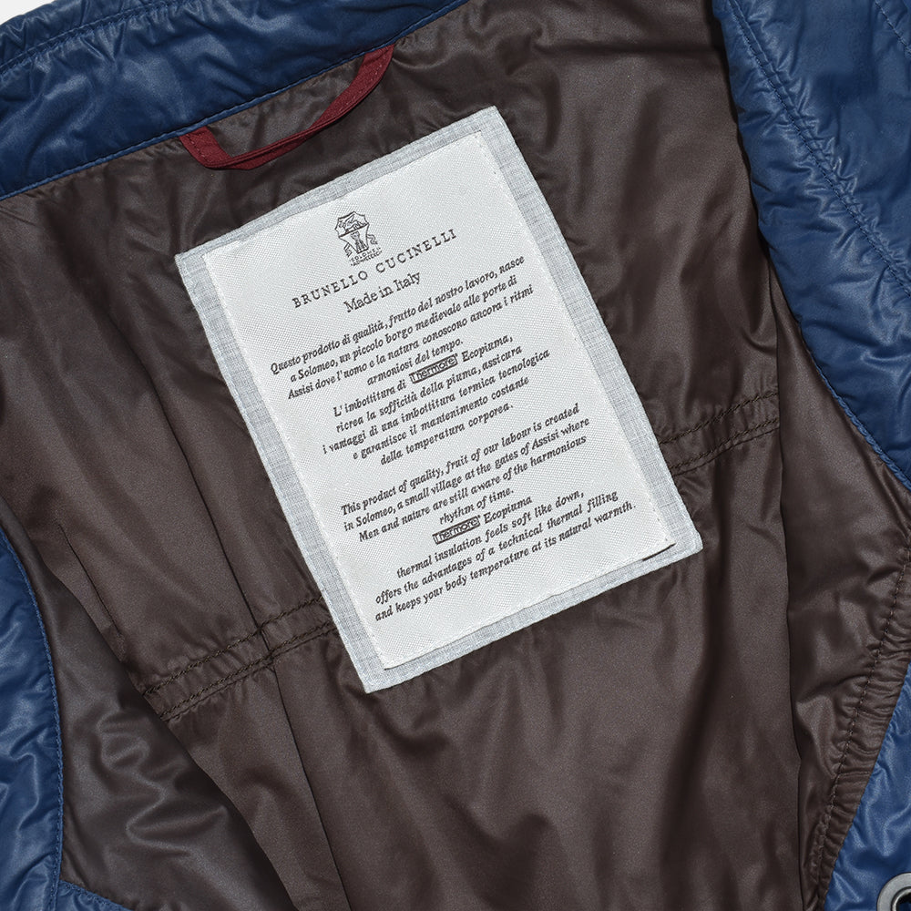 Blue Jacket Sportive Down