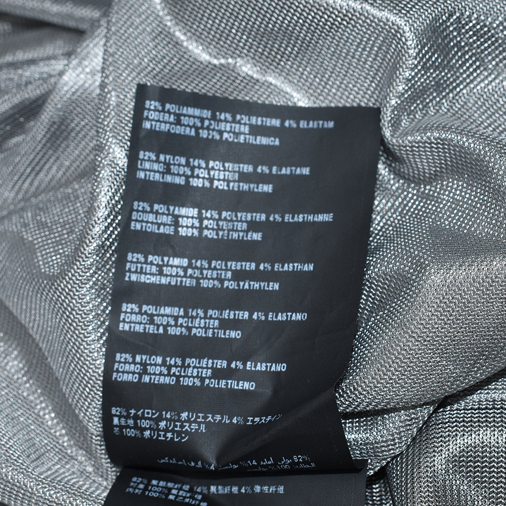 Black Polyester Blazer
