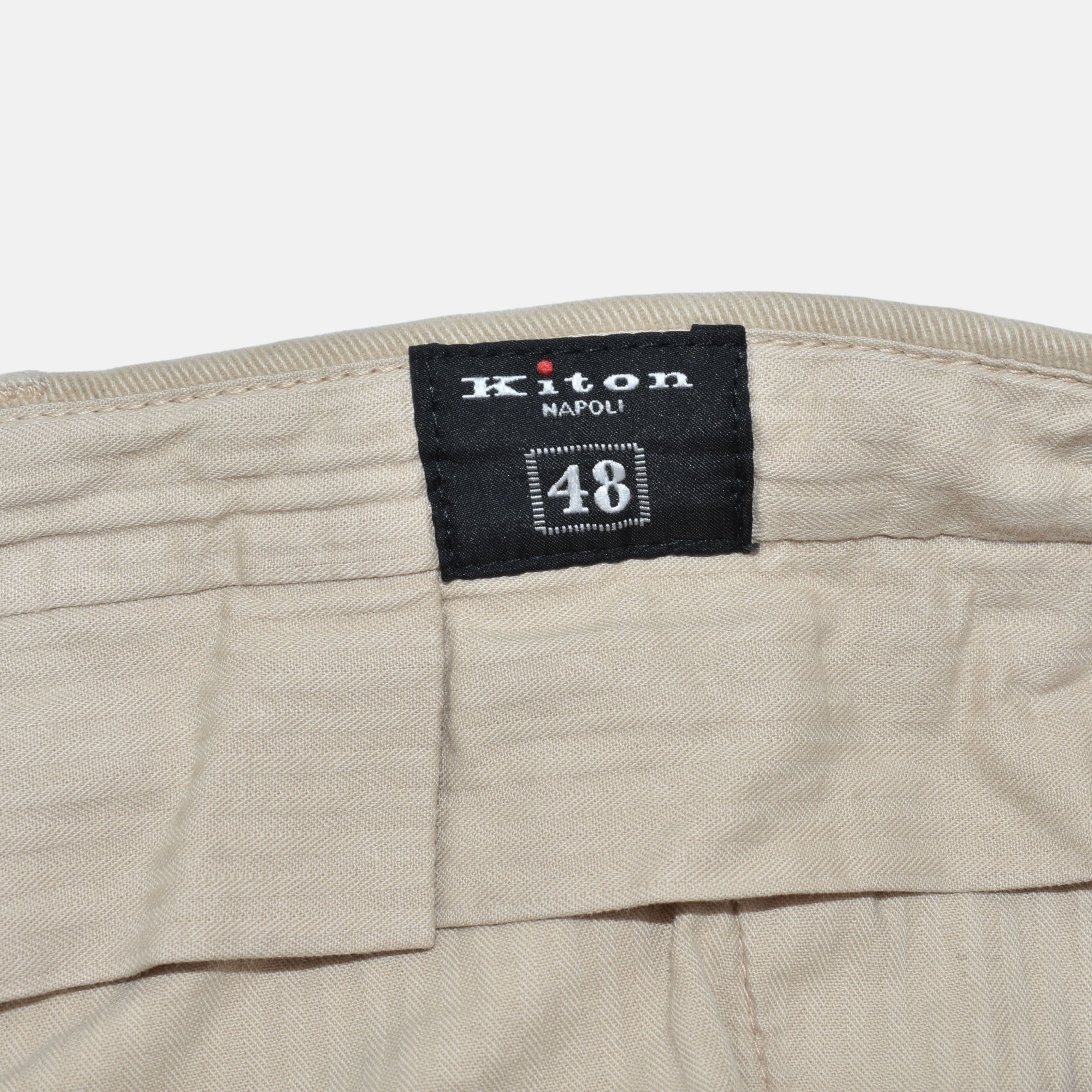 Beige Chino Pants made of Cotton (EU 46, EU 48)