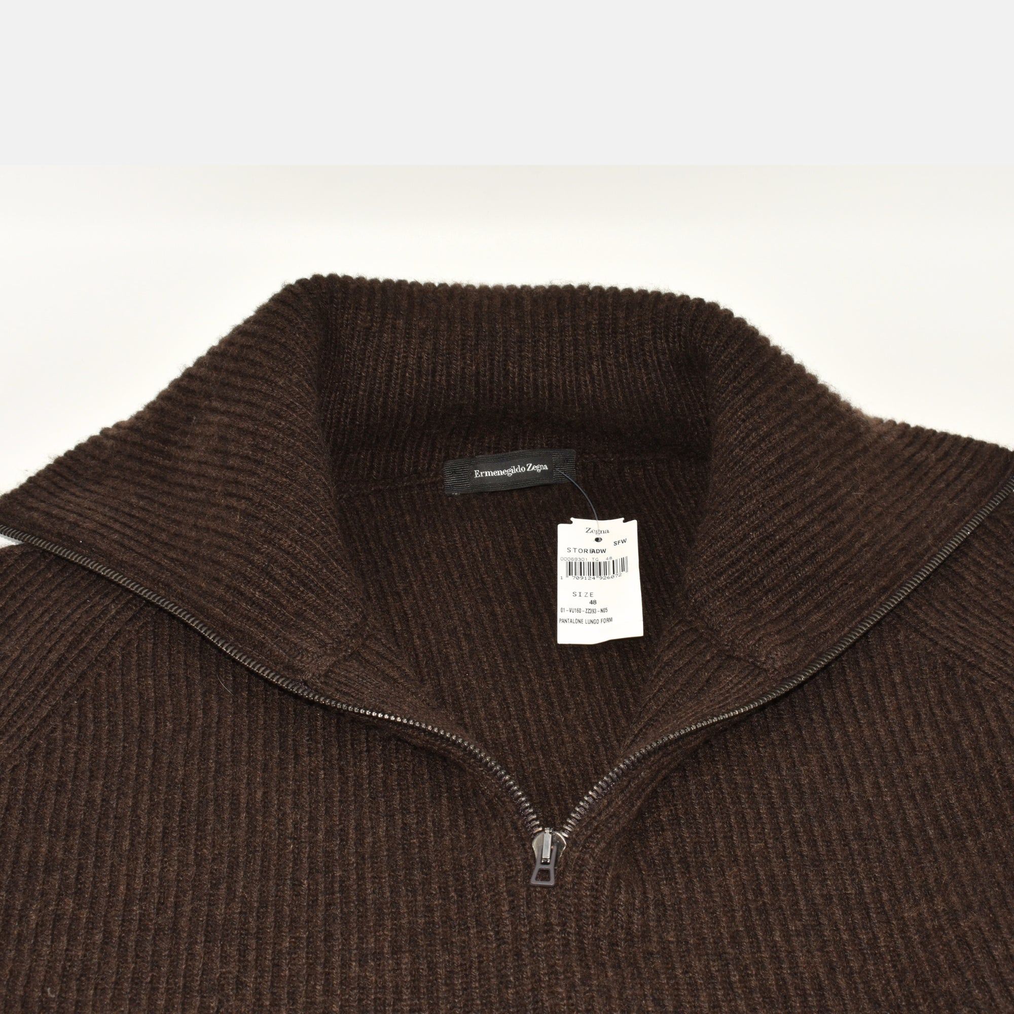 Dark Brown Sweater made of Cashmere (EU 48)