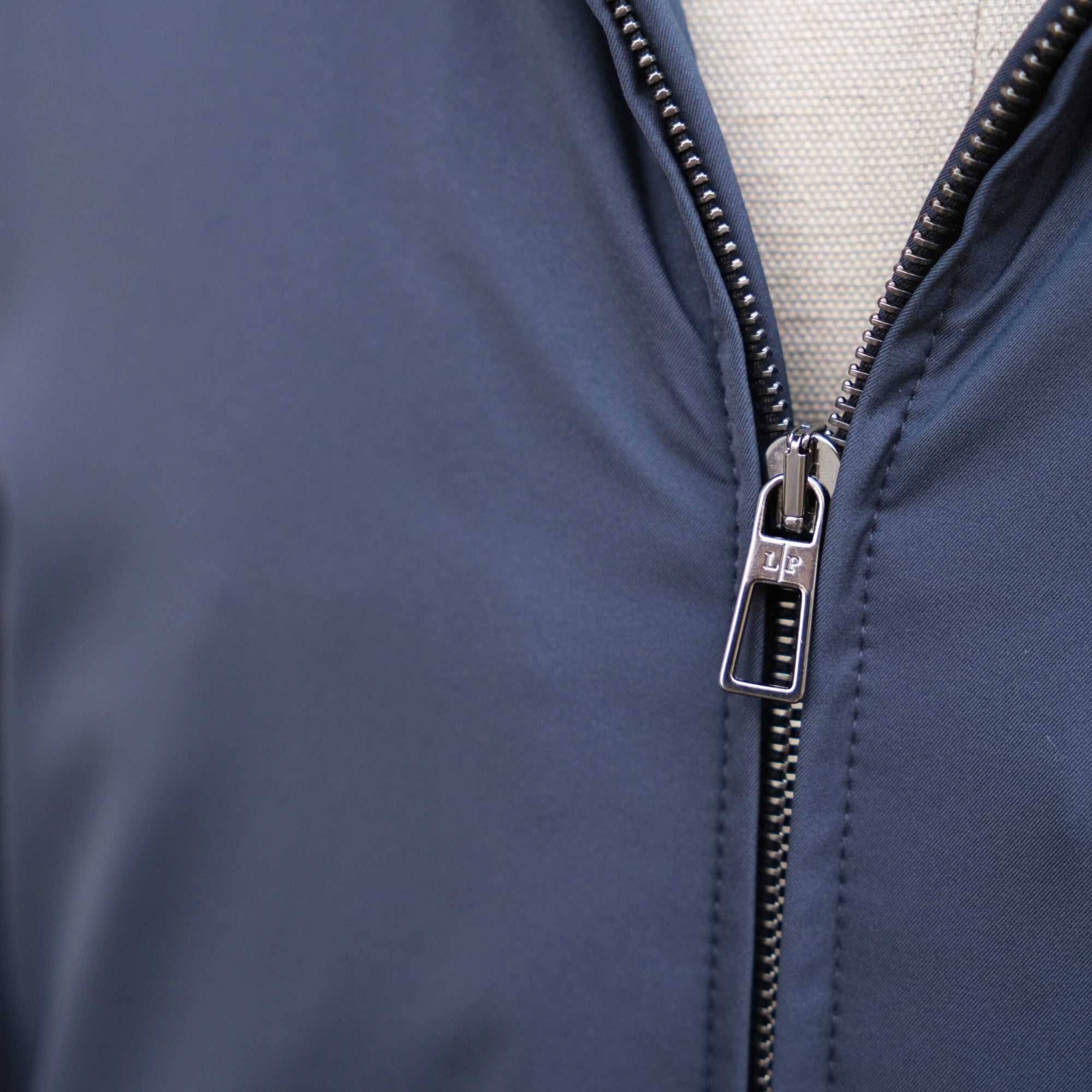 Blue Hooded Jacket made of Polyamide (3XL)