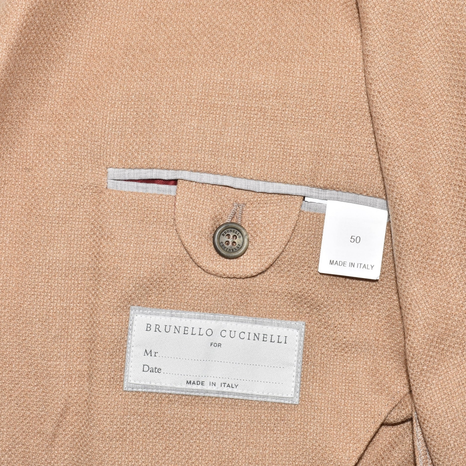 Beige Blazer Cashmere/Silk (EU 50)