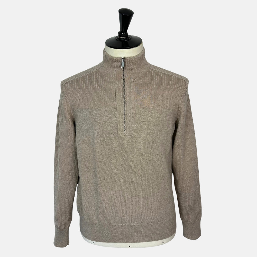 Beige Sweater made of Cashmere/Cotton (EU 48)