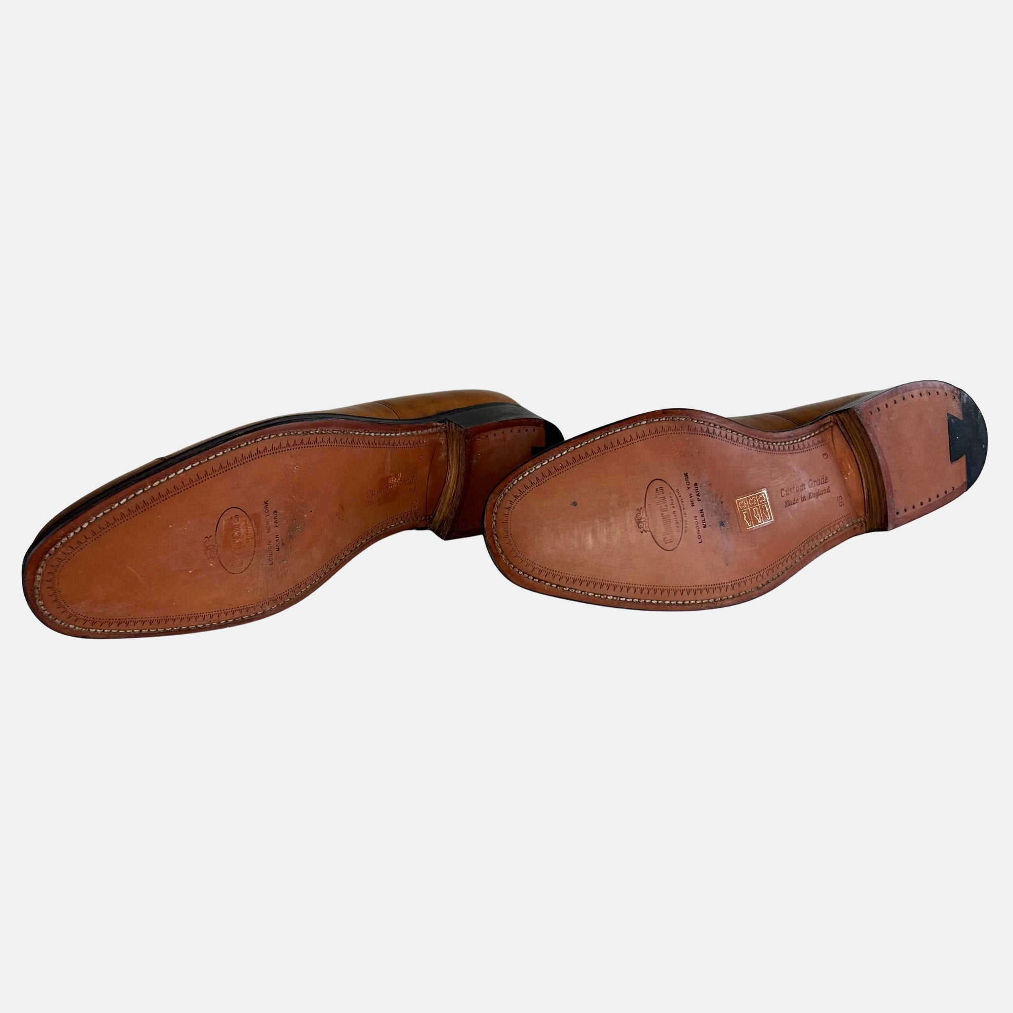 Cognac Shoes made of Leather (EU 43.5)
