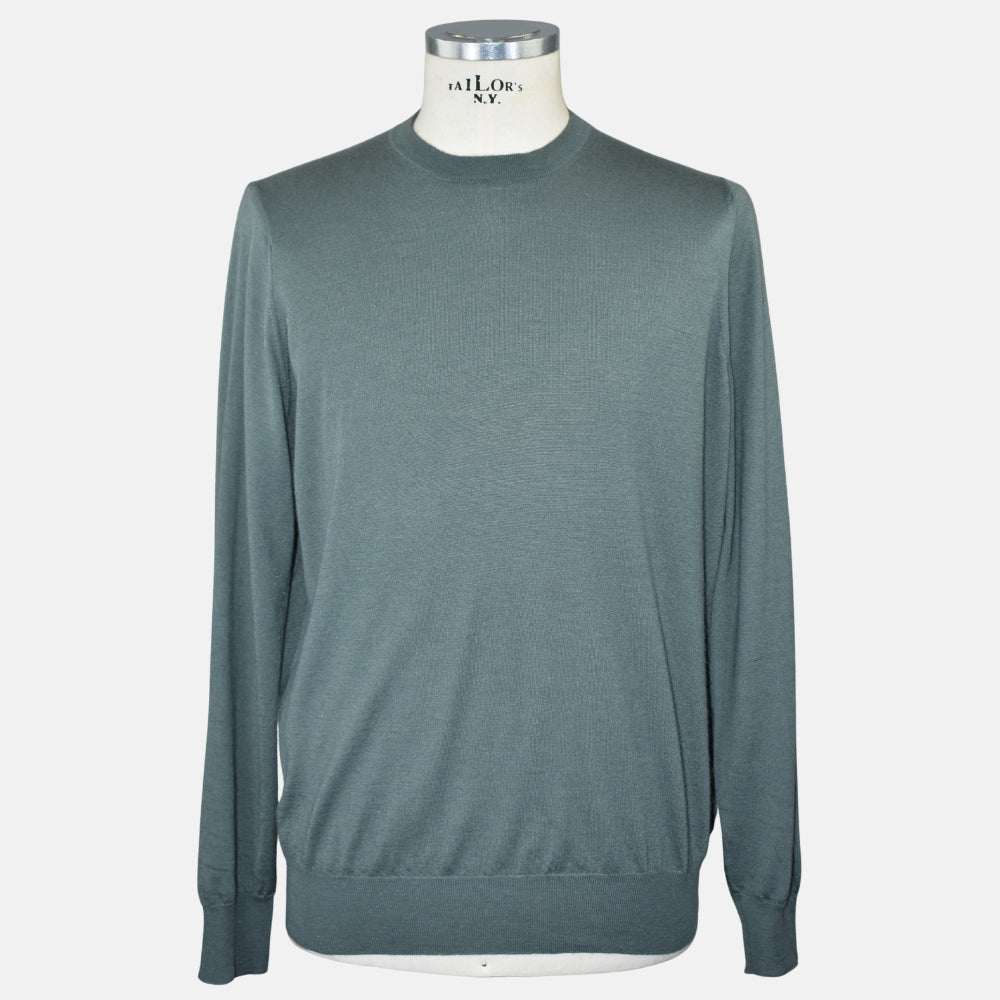 Green Cashmere Silk Sweater