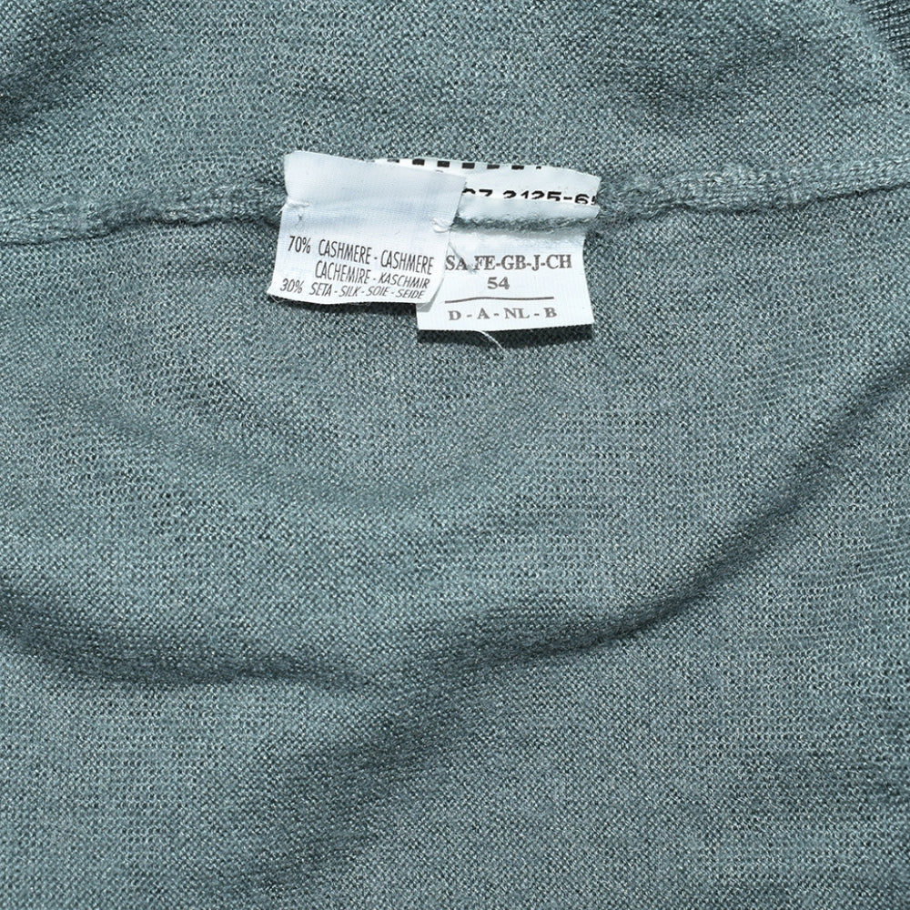 Green Cashmere Silk Sweater