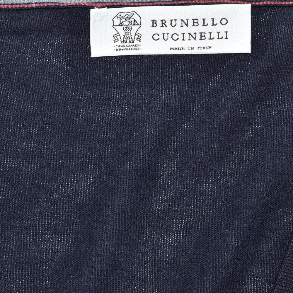 Navy Cardigan Cotton