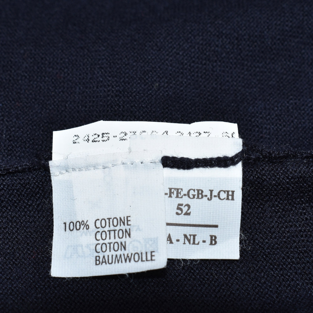 Navy Cardigan Cotton