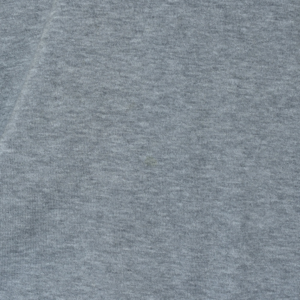 Grey Longsleeve Polo Cotton