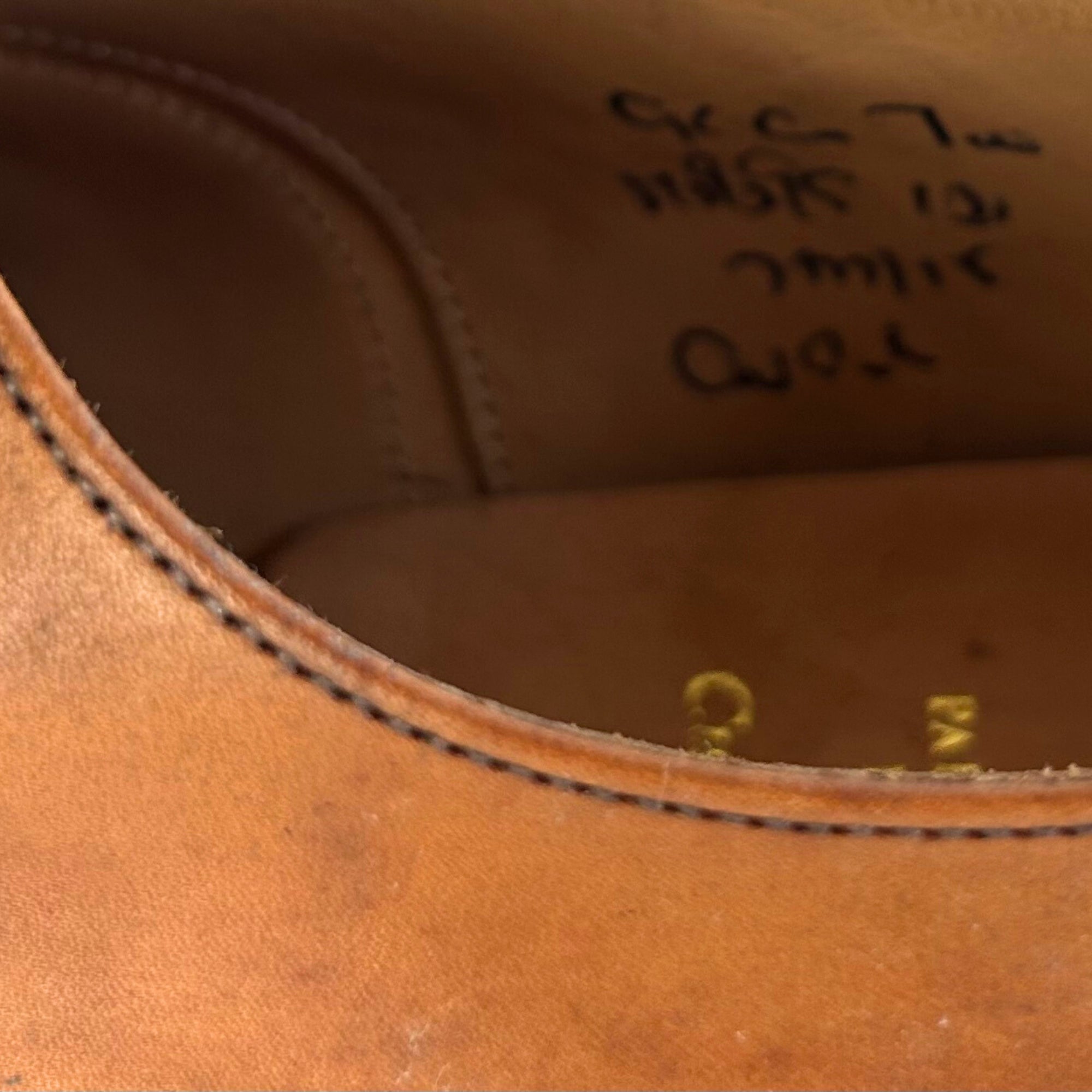 Cognac Shoes made of Leather (EU 43.5)
