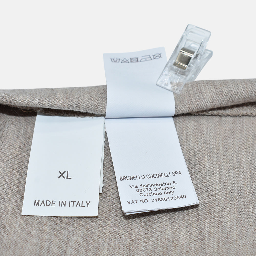 Light Brown Cotton Polo