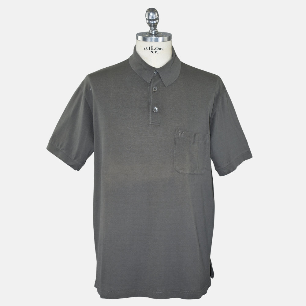 Khaki Cotton Polo