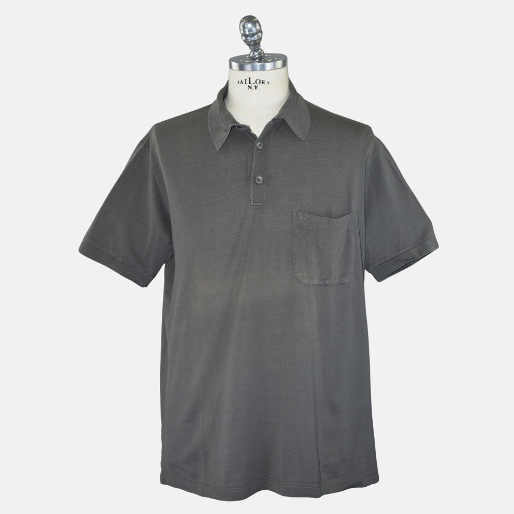Khaki Cotton Polo