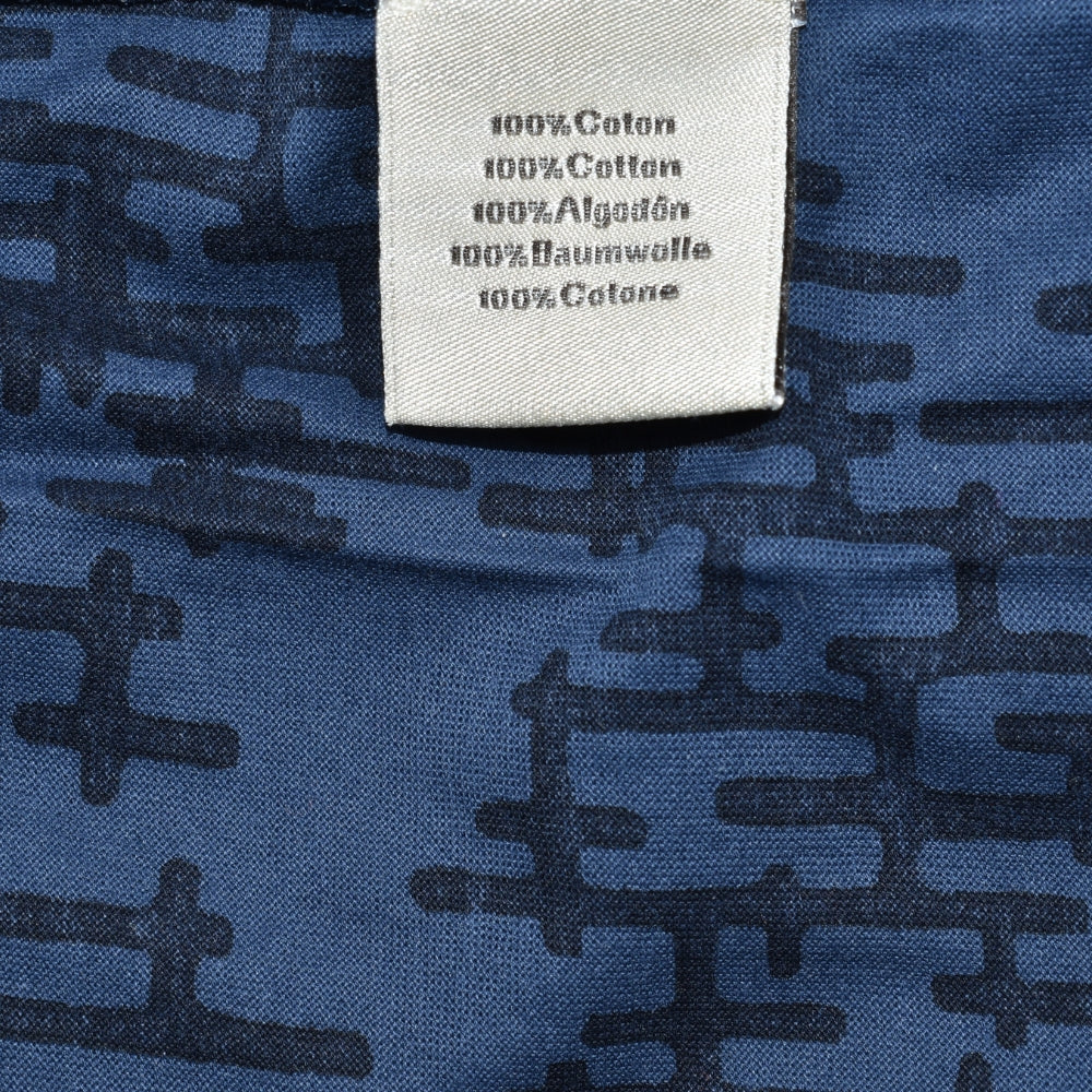 Blue Monogramme Shirt Cotton
