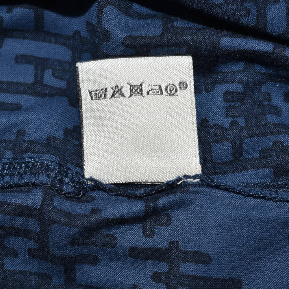 Blue Monogramme Shirt Cotton