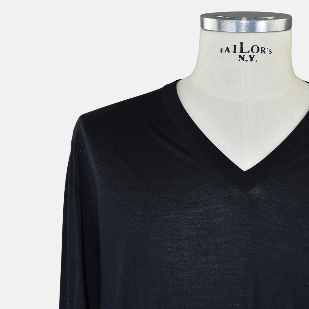 Midnight V Neck Silk