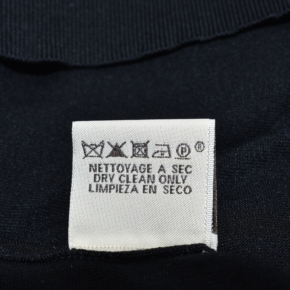 Midnight V Neck Silk