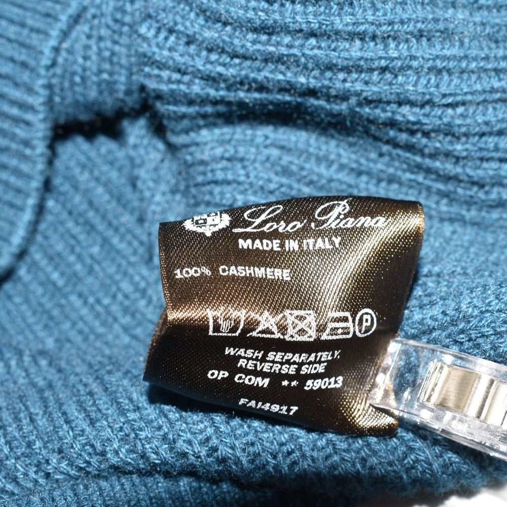 Petrol Cashmere Sweater (EU 52)