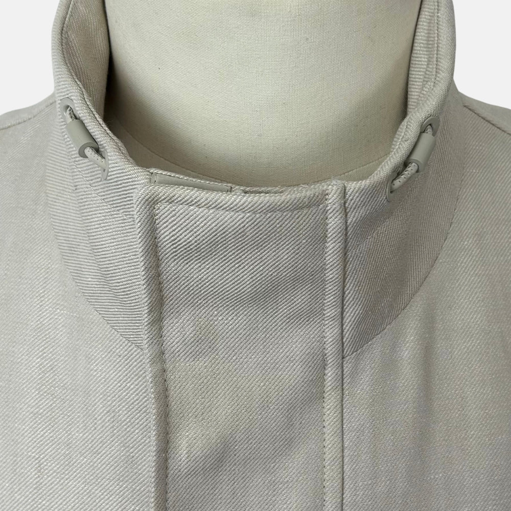 Ecru Jacket made of Linen/Wool (EU 54)