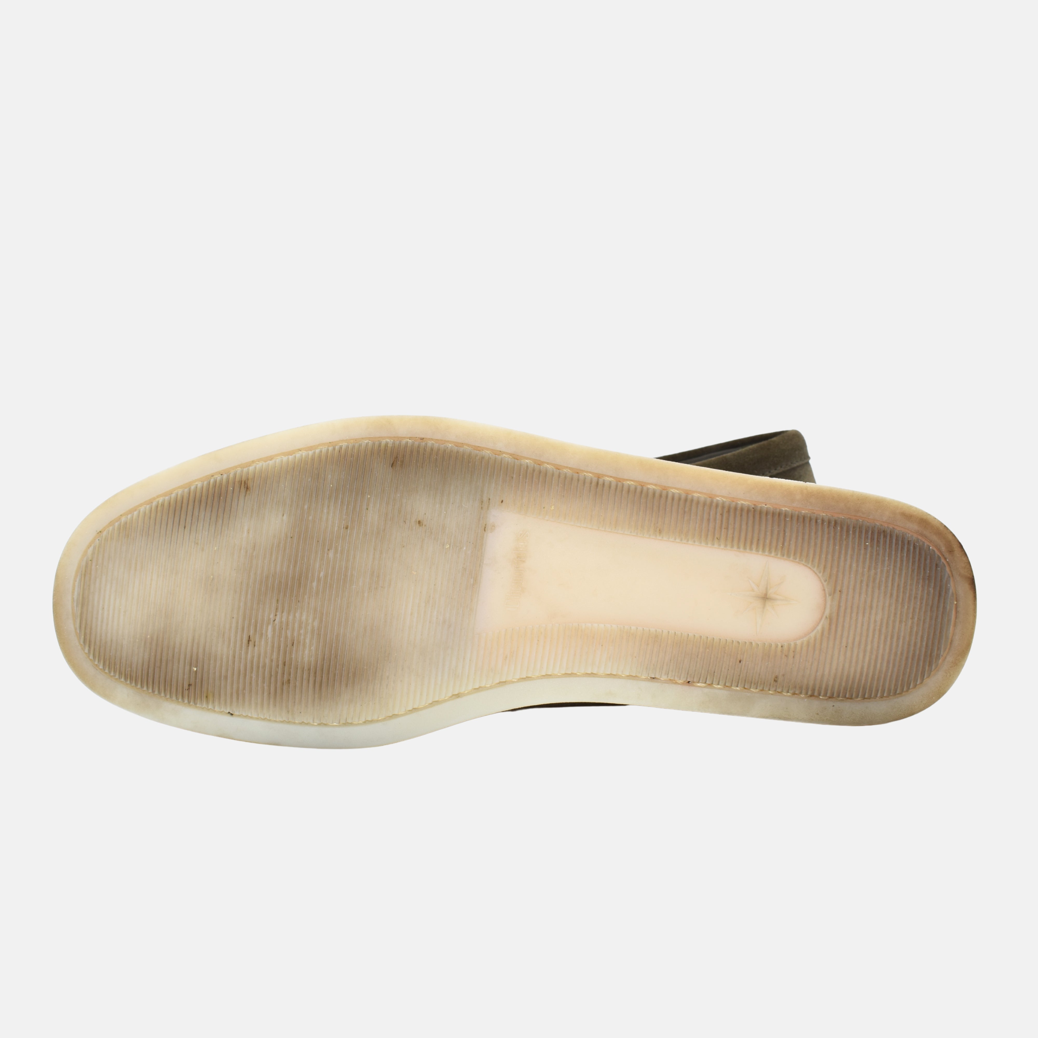 Khaki Suede Loafers (EU 43)