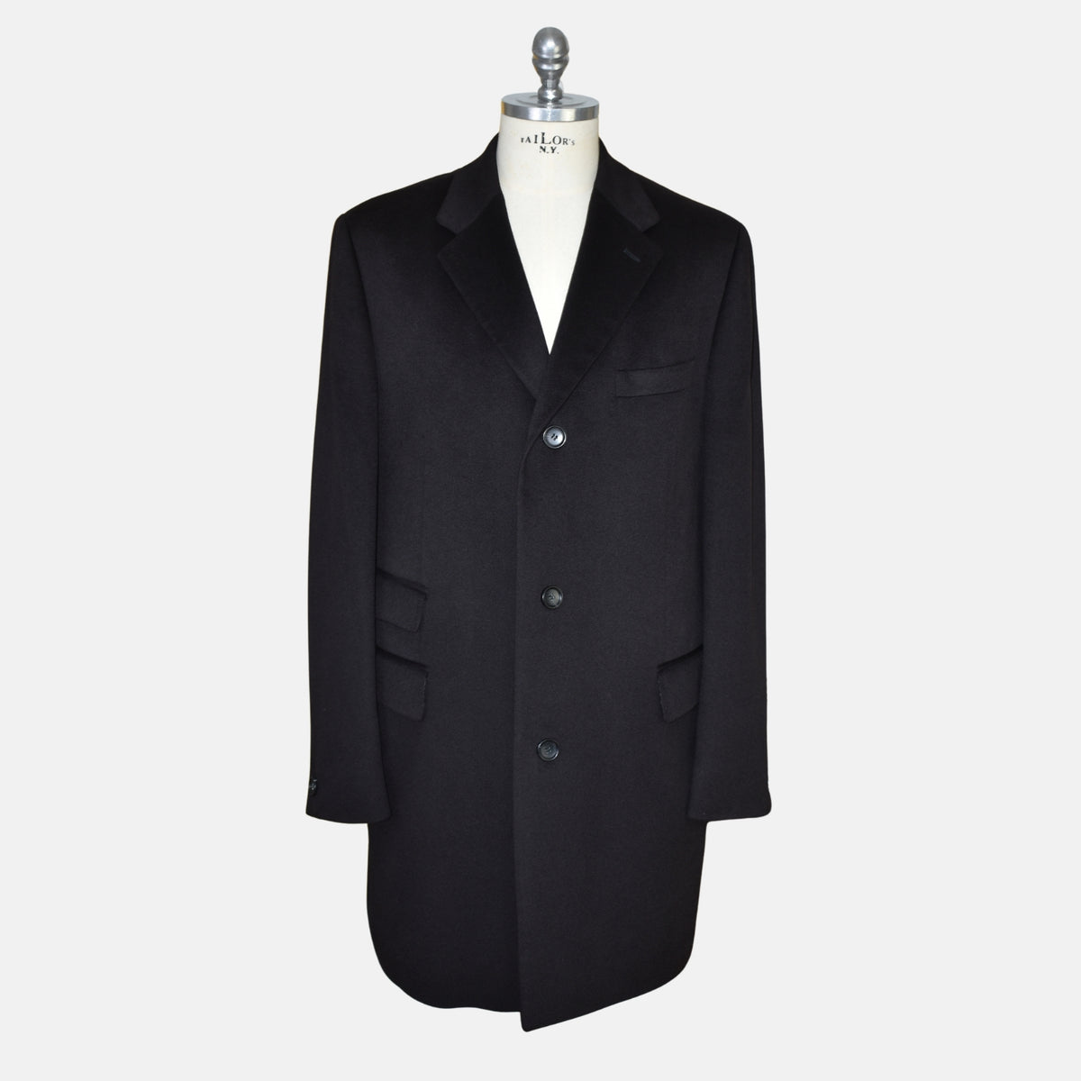 Black Coat made of Cashmere (EU 50)