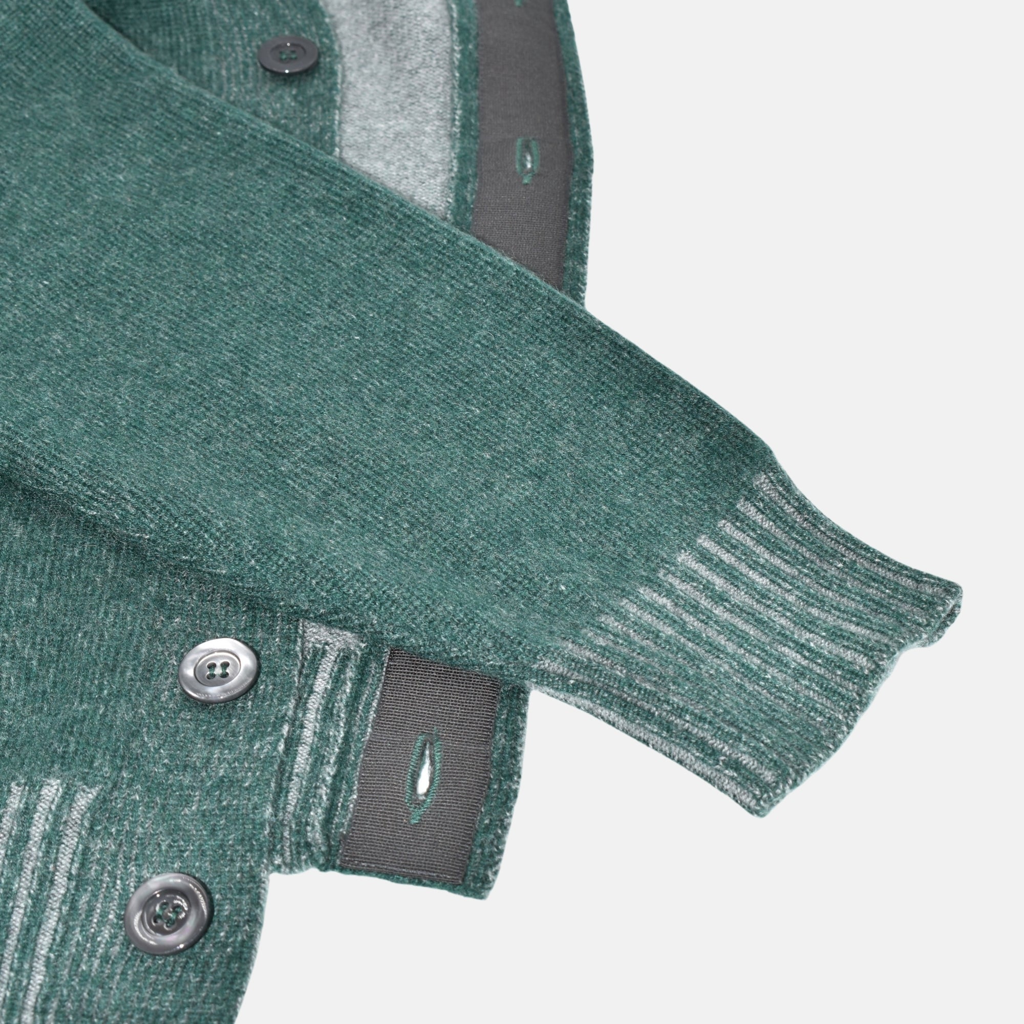 Green Cashmere Cardigan (EU 50)