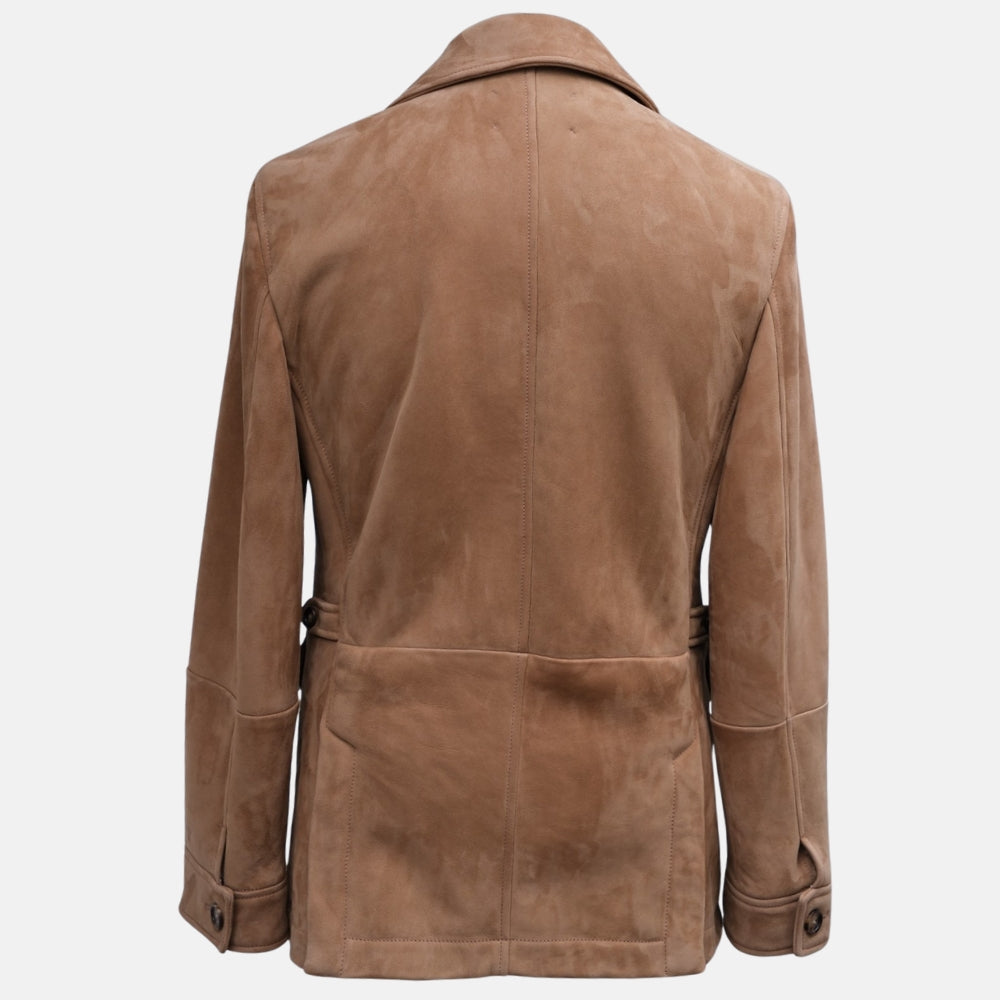 Brown Traveller Shearling Field Jacket (M)