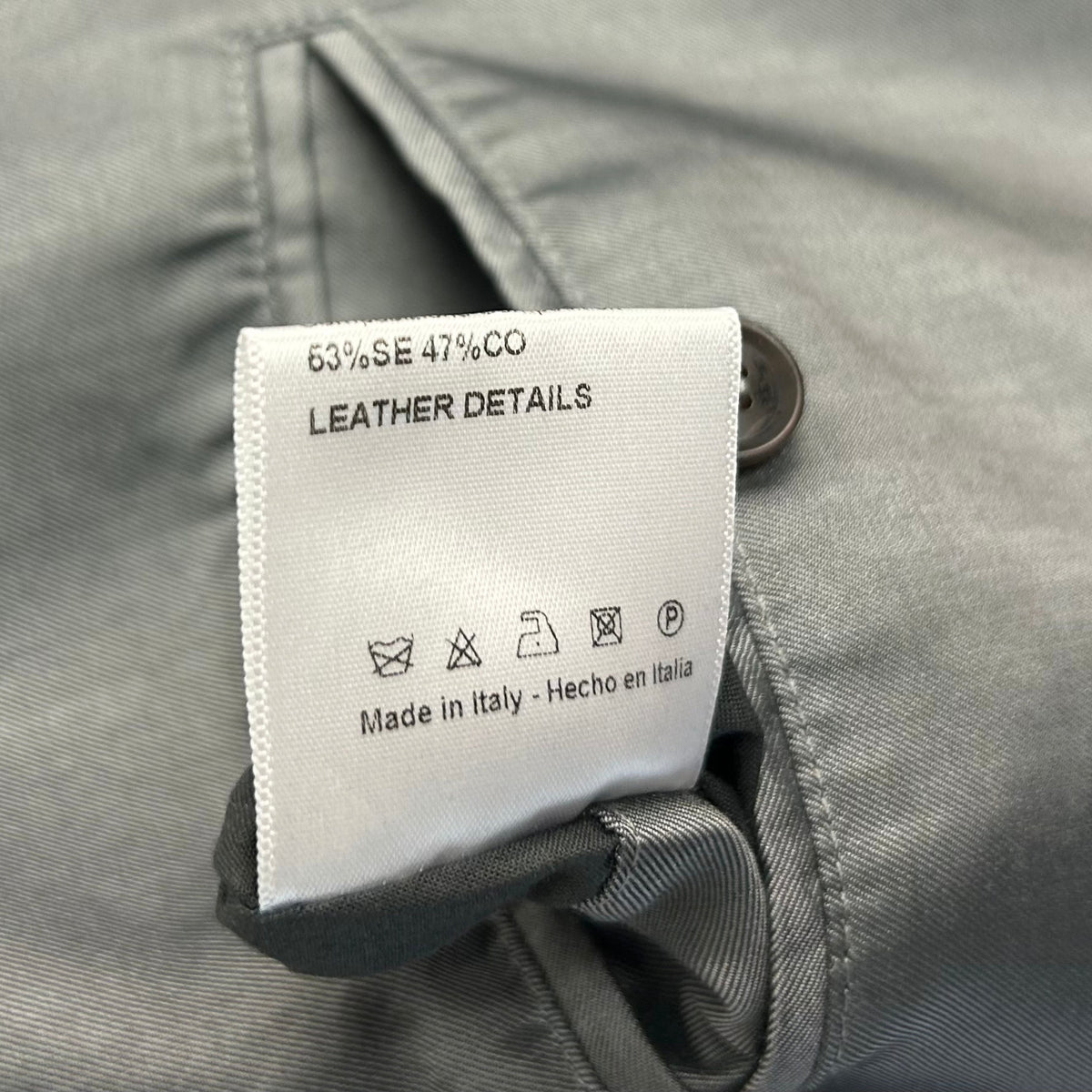 Brioni Coat Silver Grey (L)