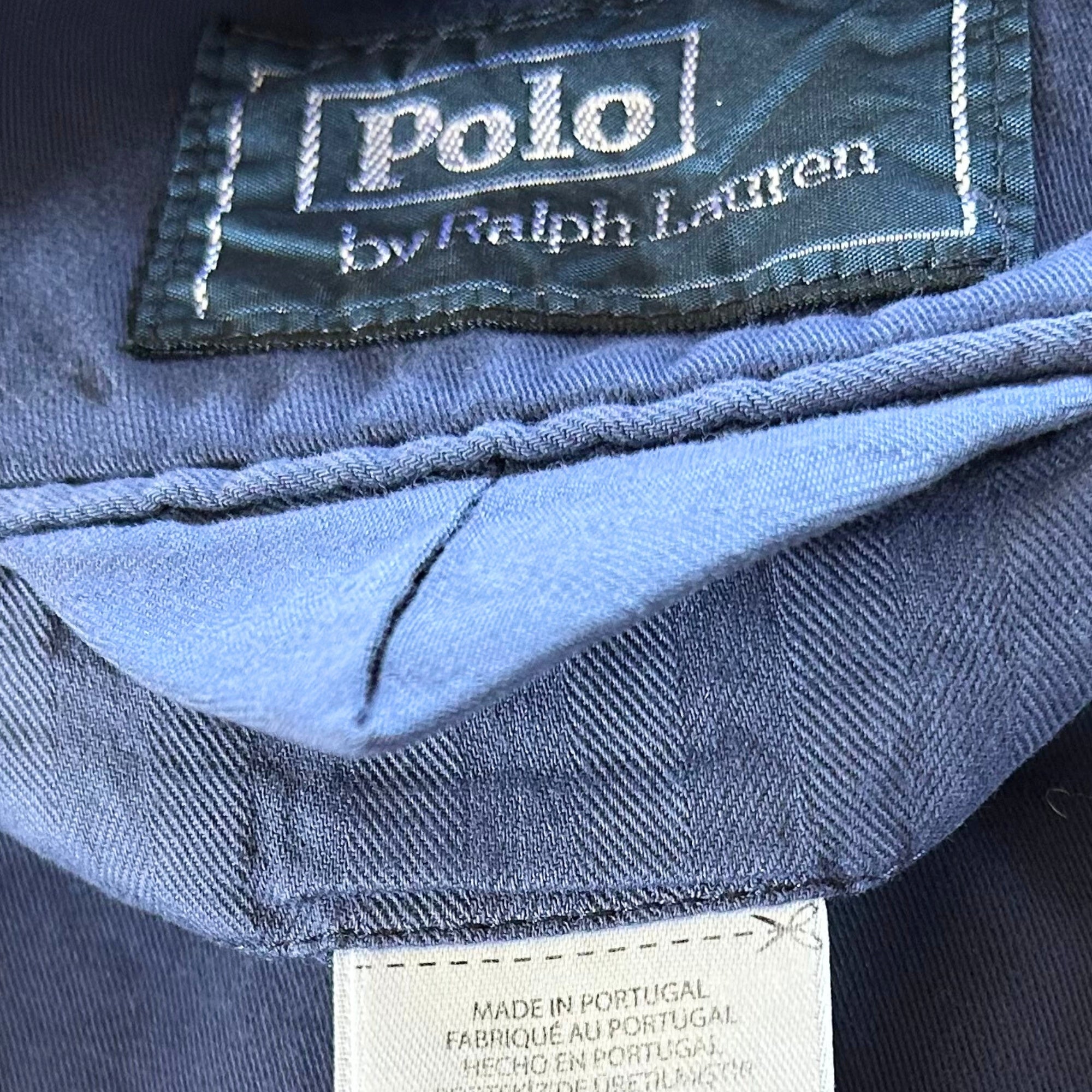 Blue Double-Breasted Blazer made of Cotton/Elastane (EU 52)