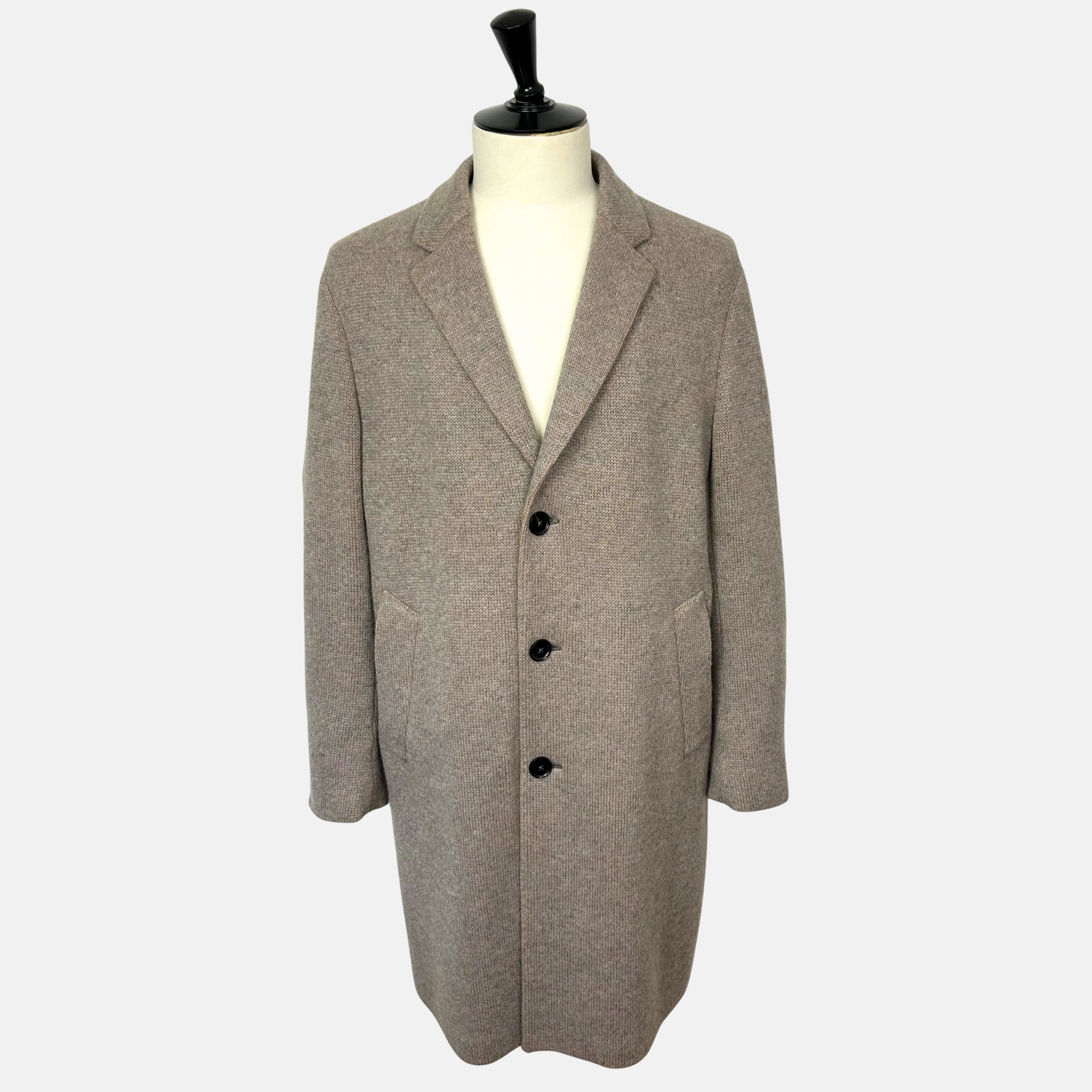 Gray-Beige  Coat made of Cashmere (EU 50)