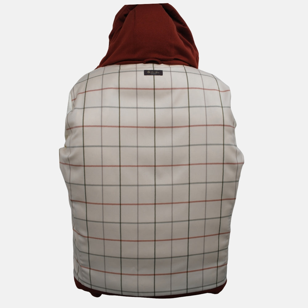 Red C.O.L.D. Cashmere Puffer Down Jacket