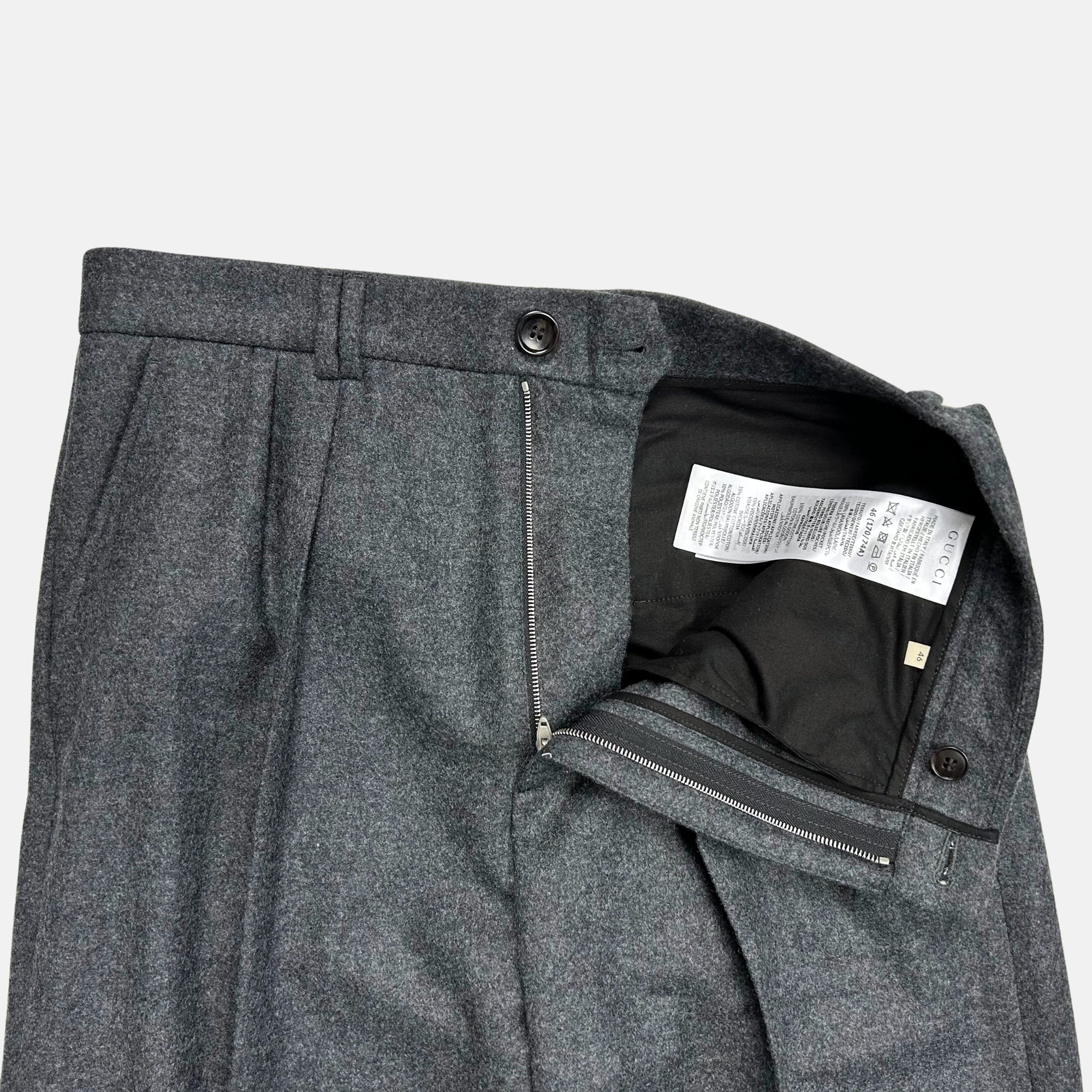 Dark Grey Pant made of Wool (EU 46)