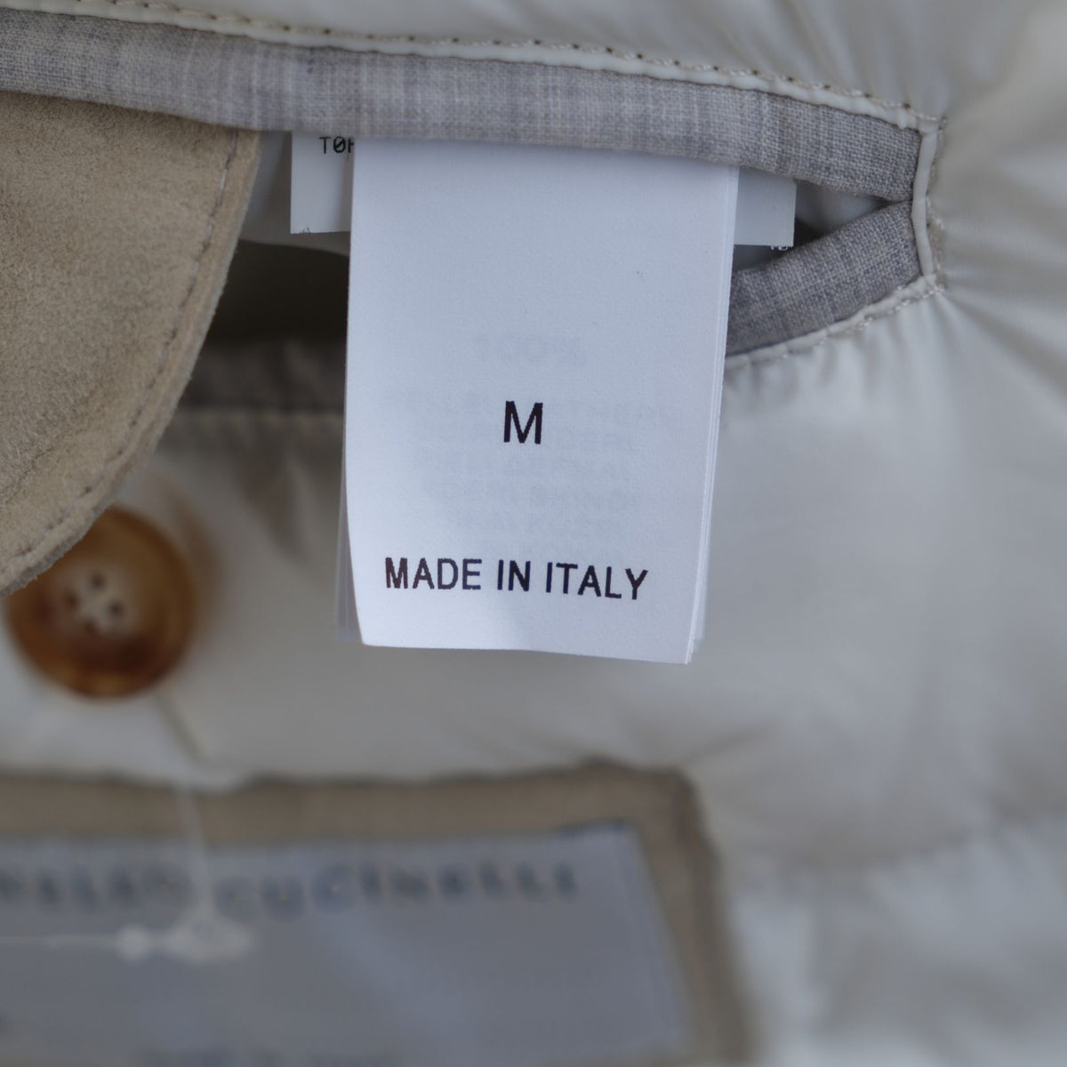 Brunello Cucinelli Suede Leather Vest Beige (M)