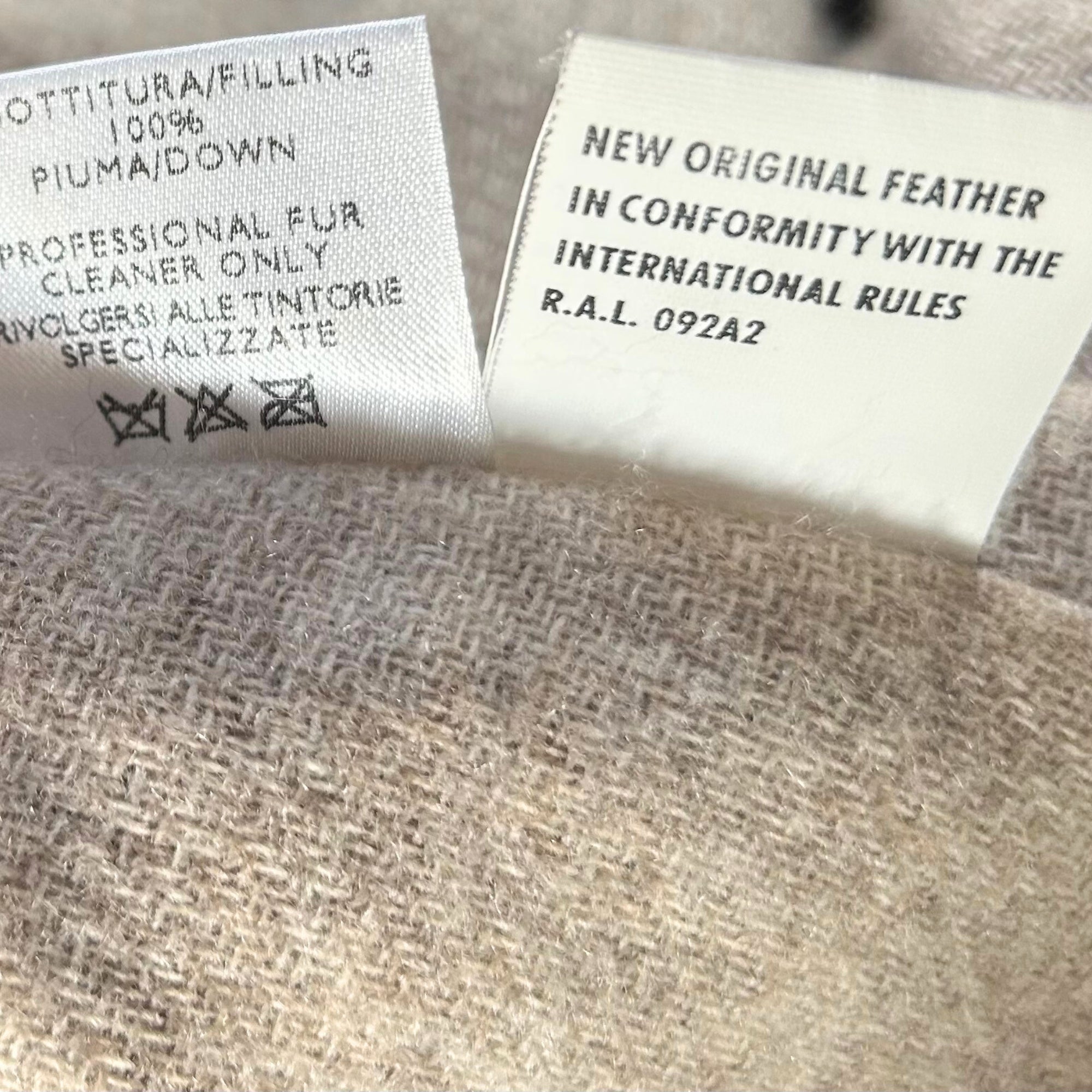 Dark Brown Down Vest made of Leather (L)