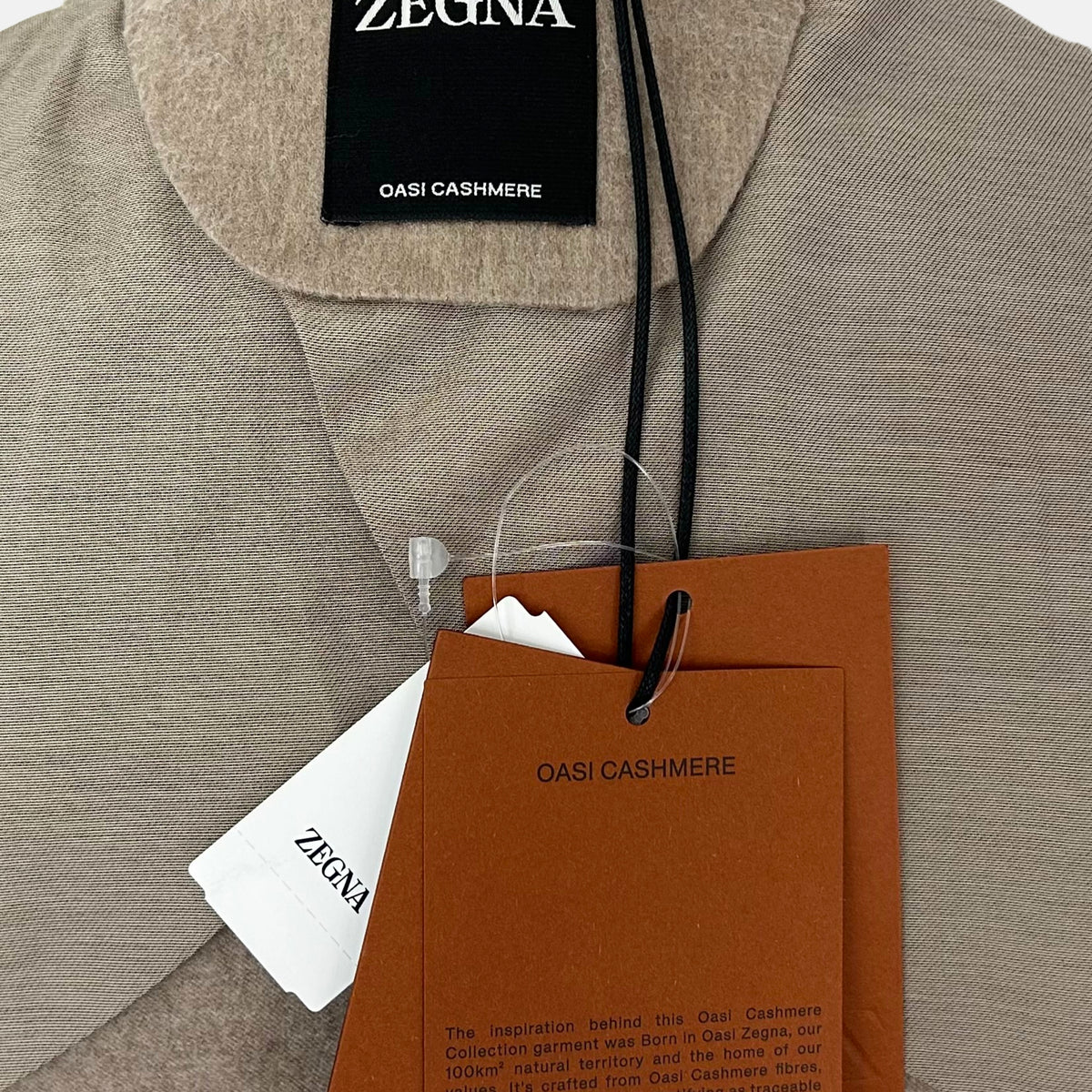 Zegna Sand Oasi Cashmere Jacket with Removable Vest (EU 52) – pre-owned | Sanpetuna