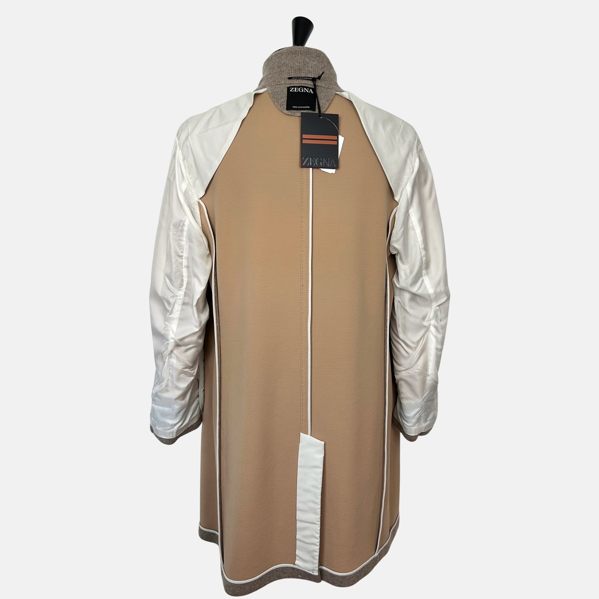 Gray-Beige  Coat made of Cashmere (EU 50)