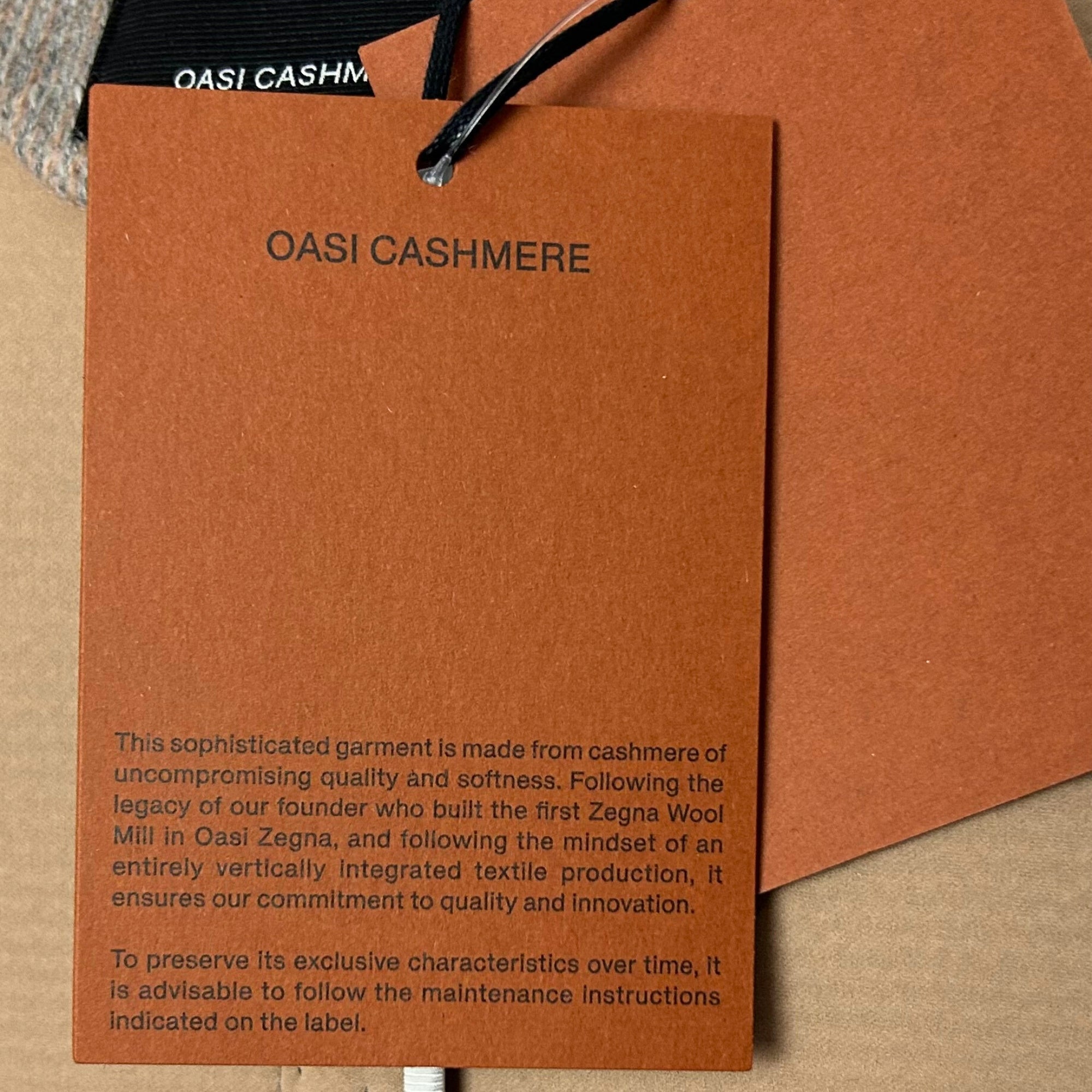 Gray-Beige  Coat made of Cashmere (EU 50)