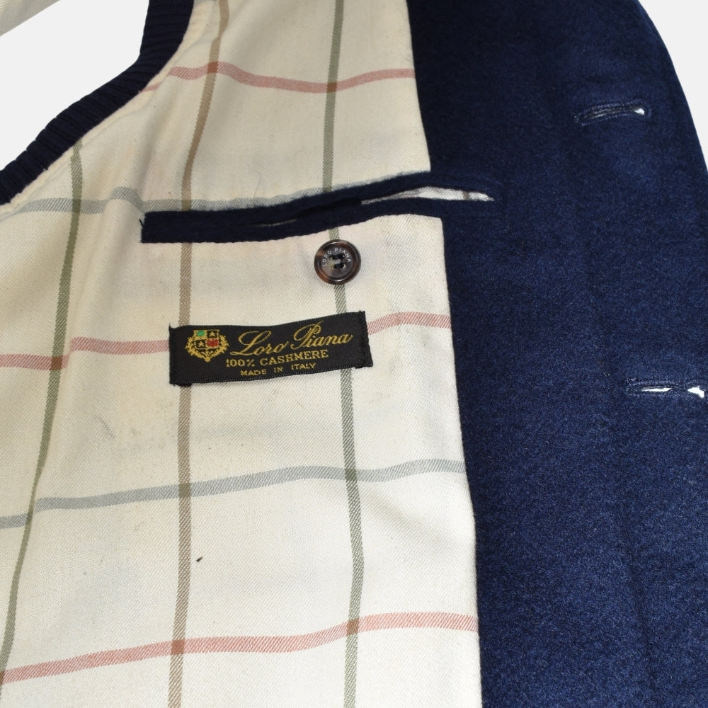 Navy Blue Vest made of Cashmere (S)