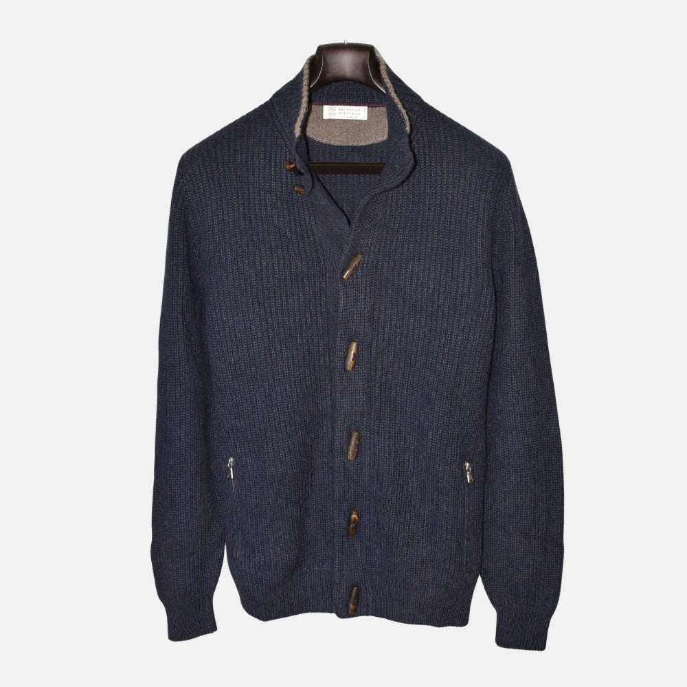 Blue Cashmere Cardigan (EU 54)