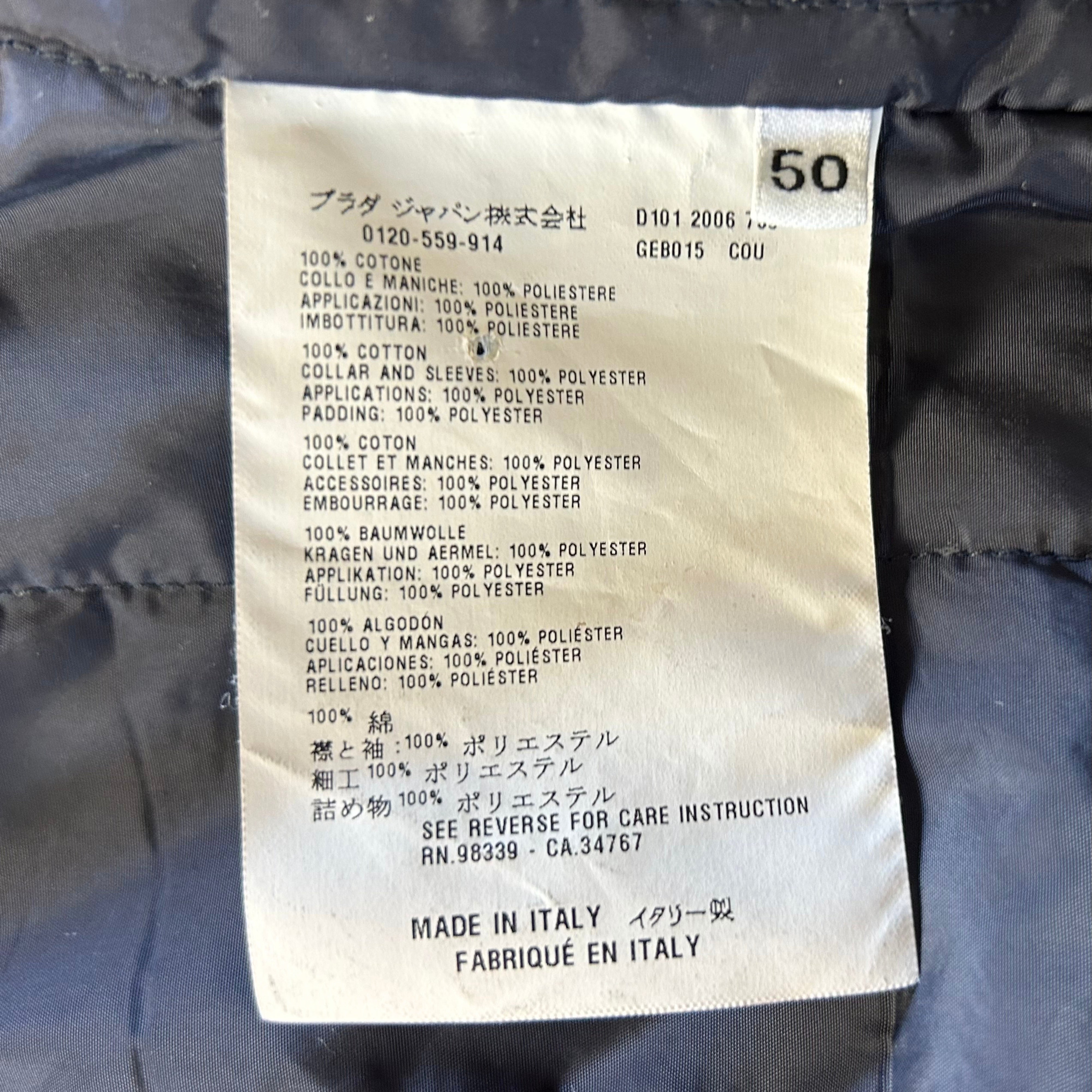 Navy Denim Jacket with Integrated Vest (EU 50)