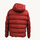 Red Down Parka made of Cashmere