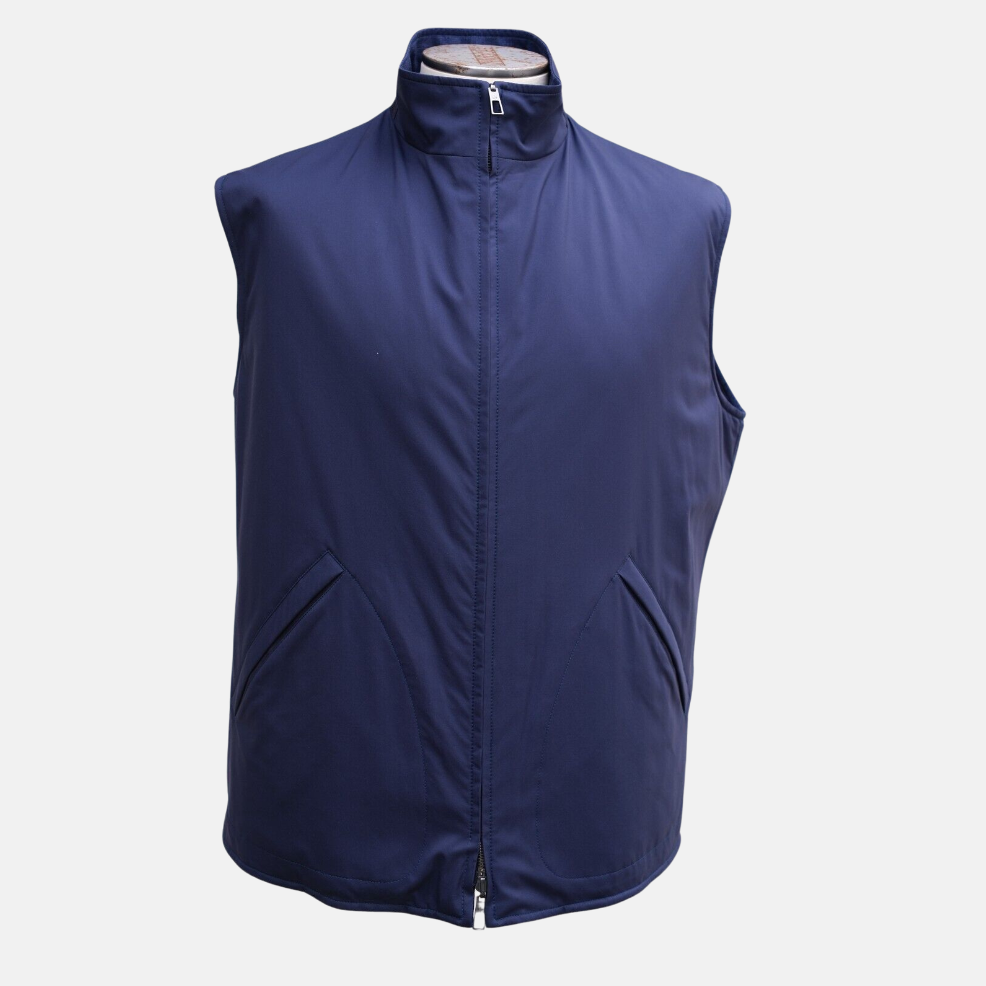 Navy Blue Reversible Vest